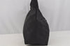 Authentic GUCCI Shoulder Hand Bag Purse GG Nylon Leather 0013380 Black 9087I