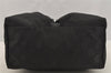 Authentic GUCCI Shoulder Hand Bag Purse GG Nylon Leather 0013380 Black 9087I