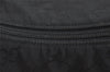 Authentic GUCCI Shoulder Hand Bag Purse GG Nylon Leather 0013380 Black 9087I