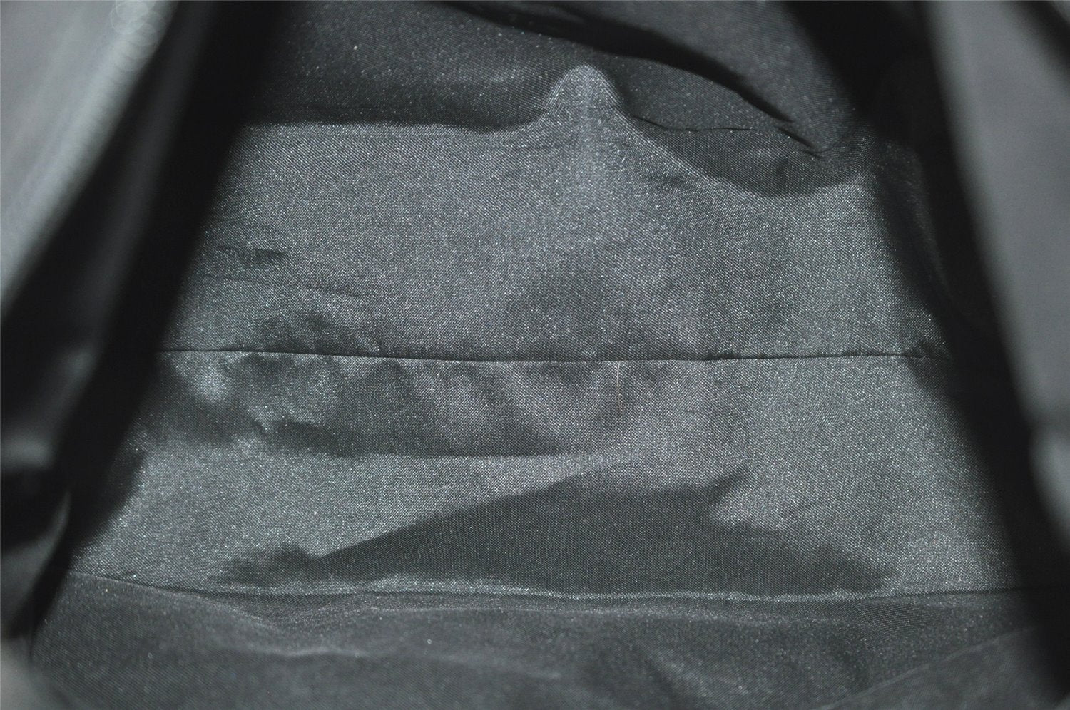 Authentic GUCCI Shoulder Hand Bag Purse GG Nylon Leather 0013380 Black 9087I