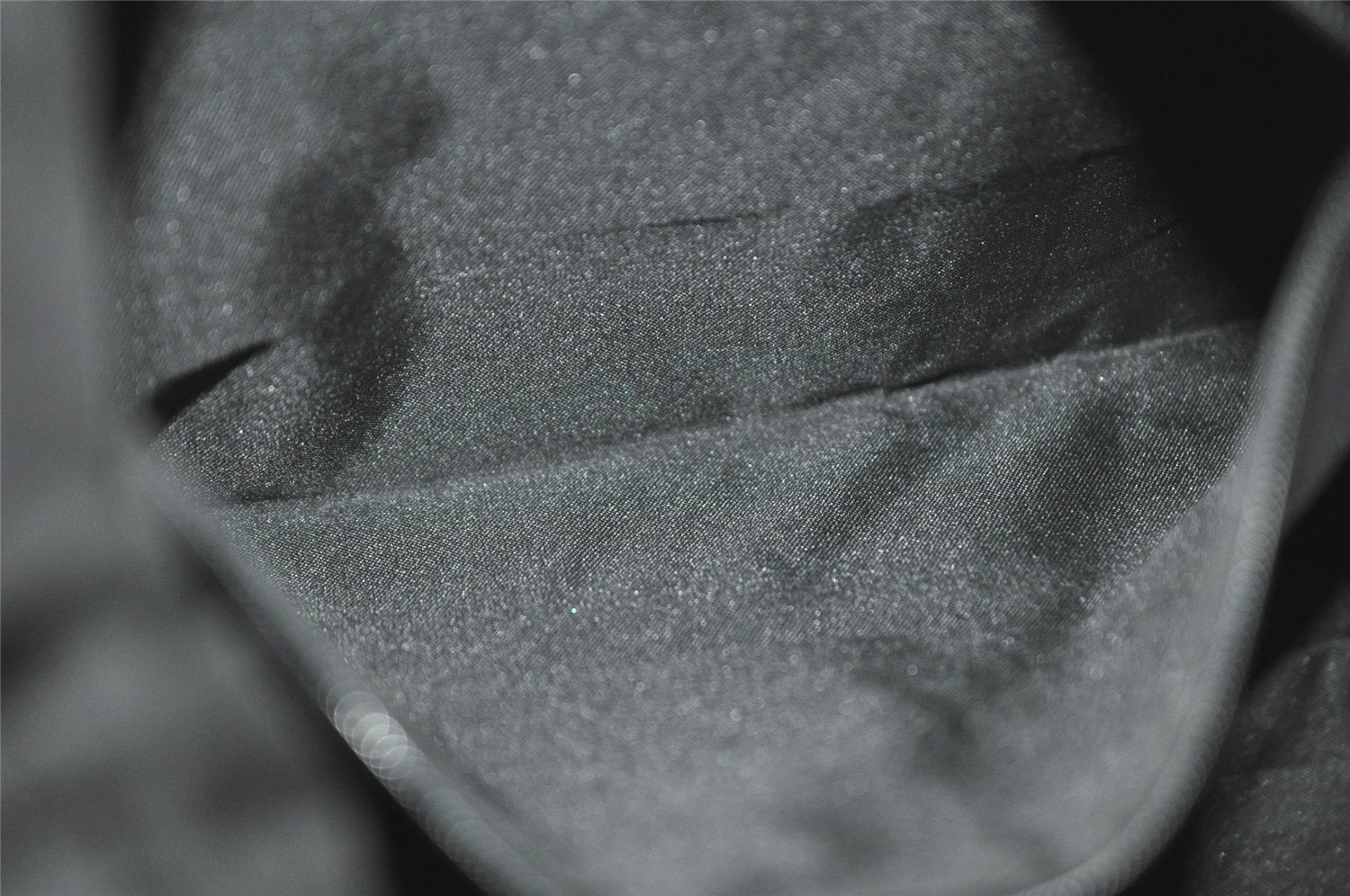 Authentic GUCCI Shoulder Hand Bag Purse GG Nylon Leather 0013380 Black 9087I