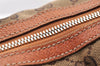 Authentic GUCCI Horsebit Shoulder Hand Bag GG Canvas Leather 145764 Brown 9088I