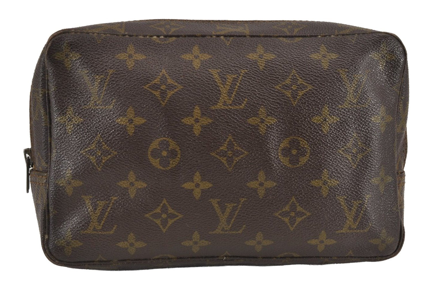 Auth Louis Vuitton Monogram Trousse Toilette 23 Clutch Bag Old Model Junk 9090J
