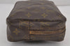 Auth Louis Vuitton Monogram Trousse Toilette 23 Clutch Bag Old Model Junk 9090J