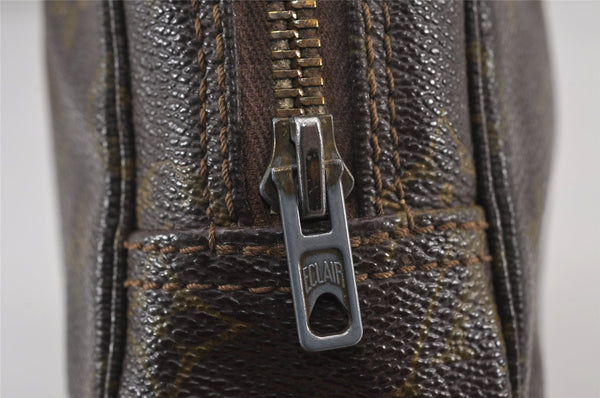 Auth Louis Vuitton Monogram Trousse Toilette 23 Clutch Bag Old Model Junk 9090J