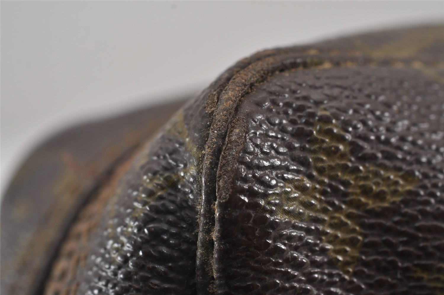 Auth Louis Vuitton Monogram Trousse Toilette 23 Clutch Bag Old Model Junk 9090J