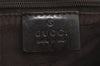 Authentic GUCCI Jolie Web Sherry Line Tote Bag GG Canvas 211971 Brown Junk 9091I