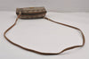 Authentic GUCCI GG Plus Shoulder Cross Body Bag Purse PVC Leather Brown 9097J