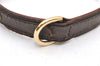 Authentic Louis Vuitton Monogram Collier Baxter PM Dog Collar M58072 LV 9099K