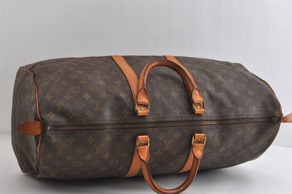 Authentic Louis Vuitton Monogram Keepall 55 Travel Boston Bag Old Model LV 9100I