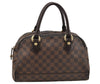 Authentic Louis Vuitton Damier Duomo Hand Boston Bag Purse N60008 LV 9101I