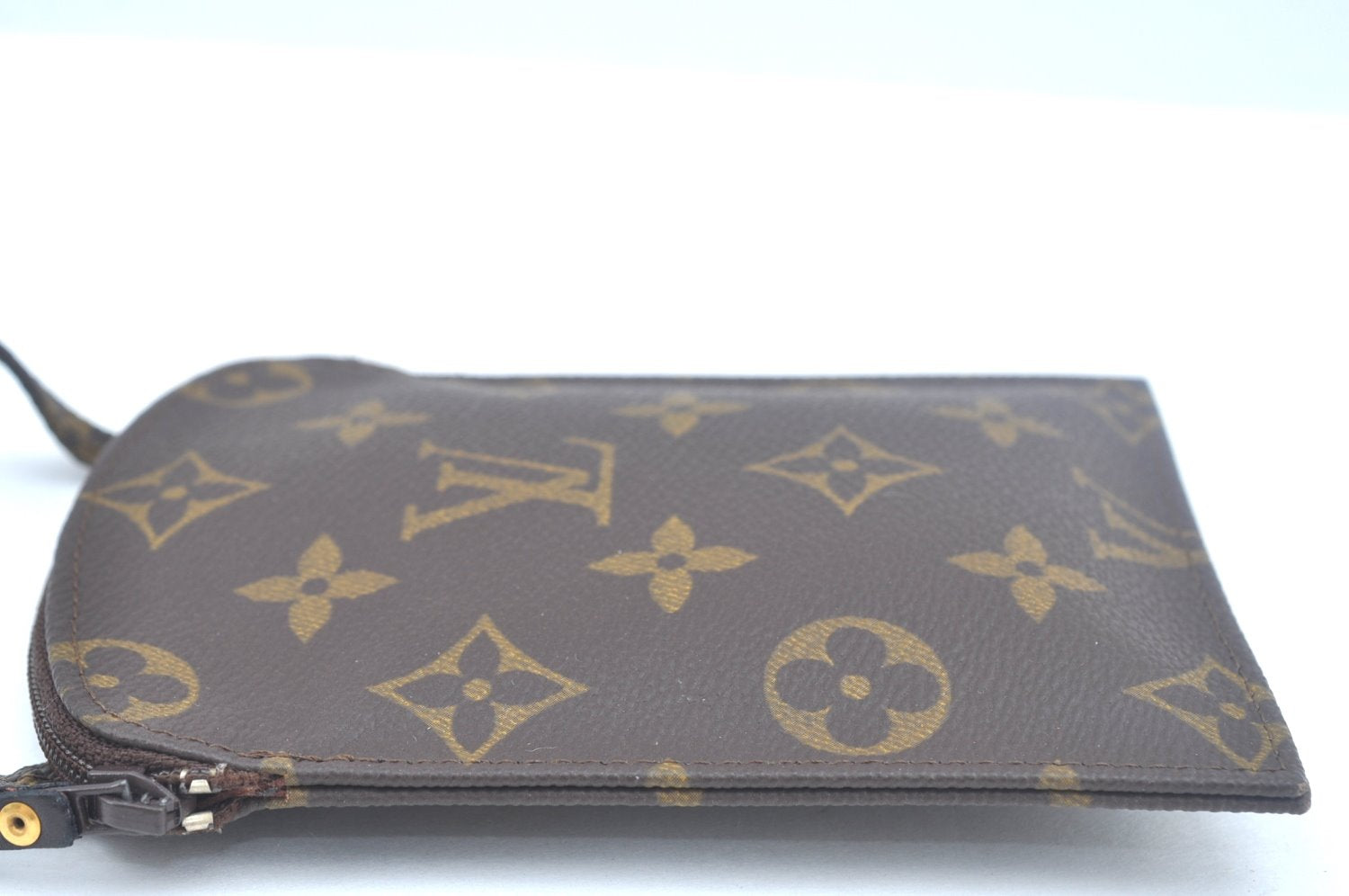 Authentic Louis Vuitton Monogram Pochette Secret M45484 Shoulder Bag Pouch 9103I