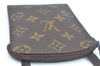 Authentic Louis Vuitton Monogram Pochette Secret M45484 Shoulder Bag Pouch 9103I