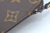 Authentic Louis Vuitton Monogram Pochette Secret M45484 Shoulder Bag Pouch 9103I