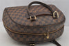 Authentic Louis Vuitton Damier Nolita Hand Boston Bag N41455 LV Junk 9104I