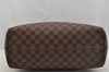 Authentic Louis Vuitton Damier Nolita Hand Boston Bag N41455 LV Junk 9104I