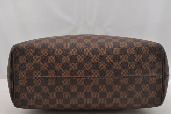 Authentic Louis Vuitton Damier Nolita Hand Boston Bag N41455 LV Junk 9104I