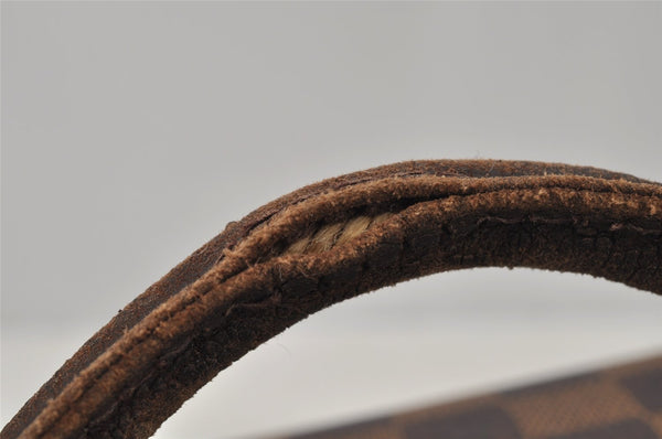 Authentic Louis Vuitton Damier Nolita Hand Boston Bag N41455 LV Junk 9104I