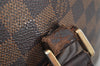 Authentic Louis Vuitton Damier Nolita Hand Boston Bag N41455 LV Junk 9104I