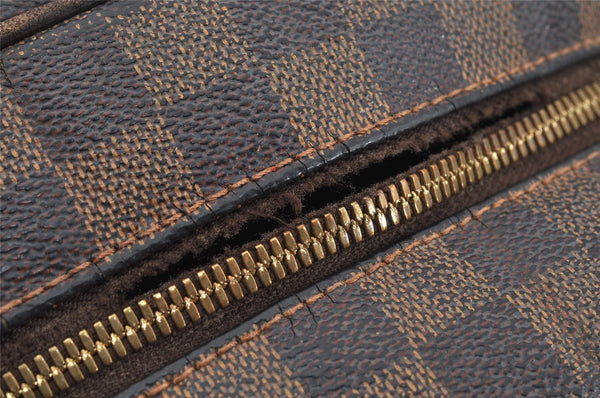 Authentic Louis Vuitton Damier Nolita Hand Boston Bag N41455 LV Junk 9104I