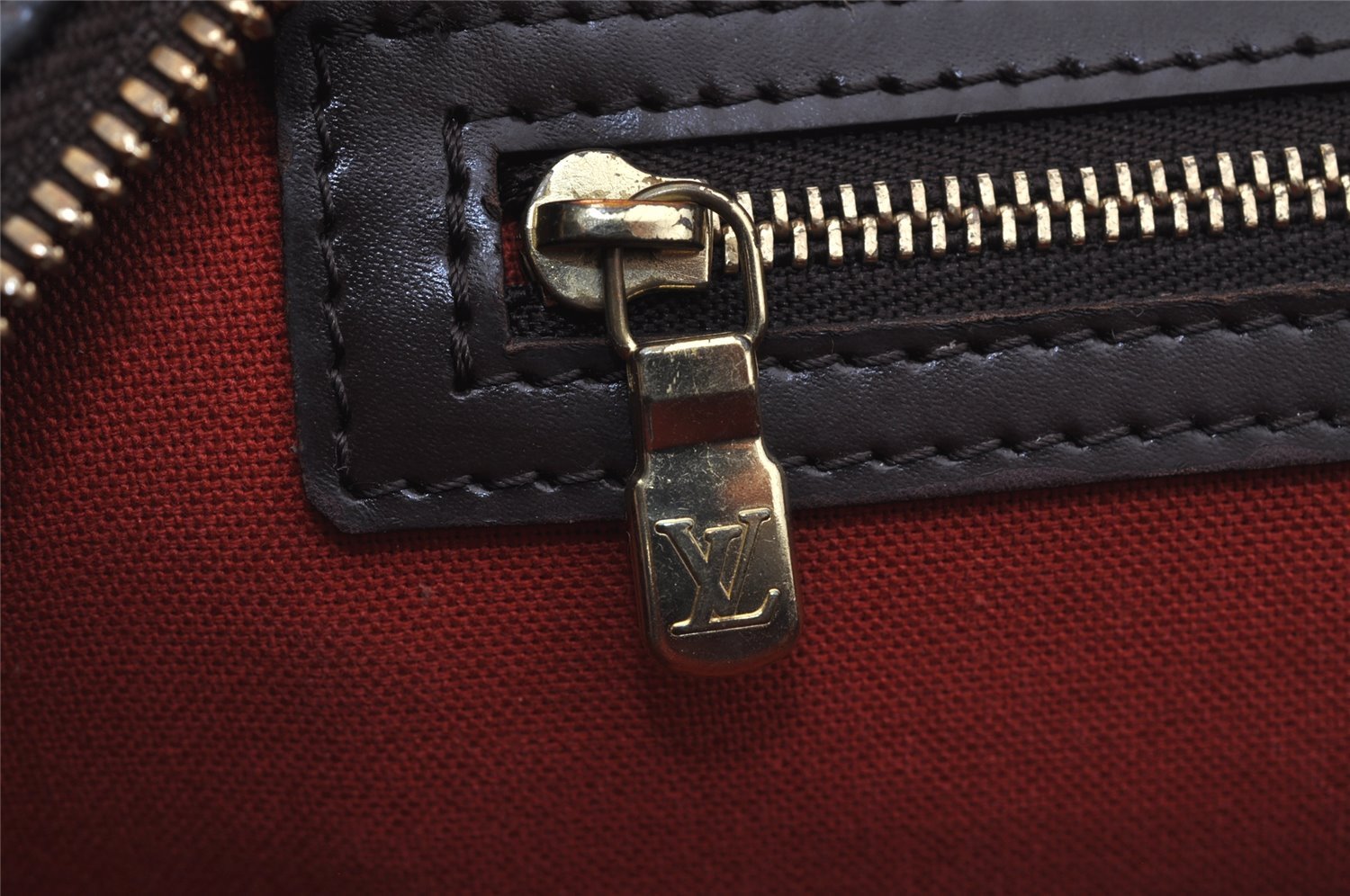 Authentic Louis Vuitton Damier Nolita Hand Boston Bag N41455 LV Junk 9104I