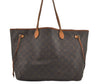 Authentic Louis Vuitton Monogram Neverfull GM Shoulder Tote Bag M40157 LV 9105I