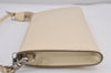 Authentic Louis Vuitton Epi Pochette Accessoires Pouch White M5264A LV 9105J