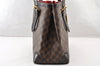Authentic Louis Vuitton Damier Hampstead MM Shoulder Tote Bag N51204 LV 9106I