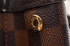 Authentic Louis Vuitton Damier Hampstead MM Shoulder Tote Bag N51204 LV 9106I