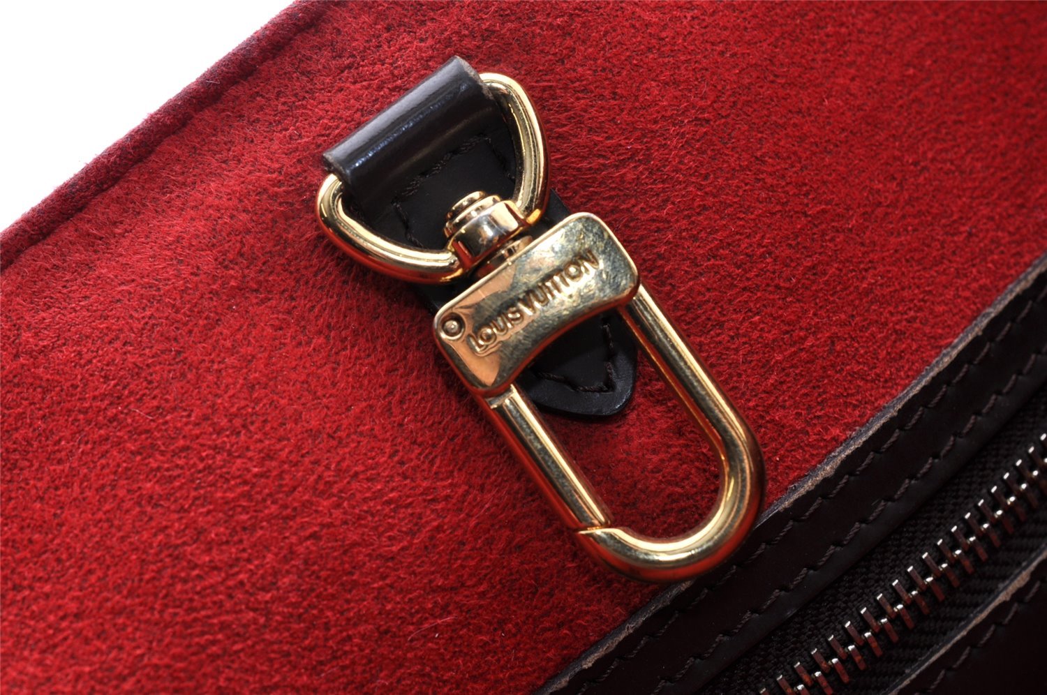 Authentic Louis Vuitton Damier Hampstead MM Shoulder Tote Bag N51204 LV 9106I