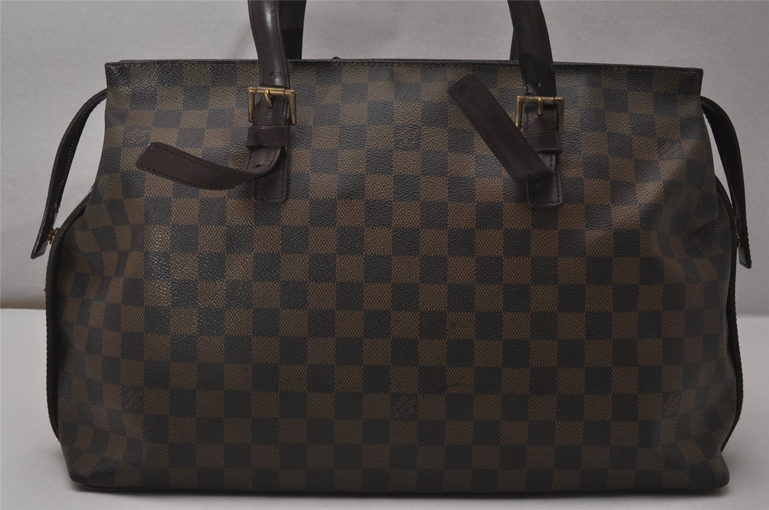 Authentic Louis Vuitton Damier Chelsea Shoulder Tote Bag N51119 LV 9107I
