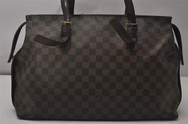 Authentic Louis Vuitton Damier Chelsea Shoulder Tote Bag N51119 LV 9107I