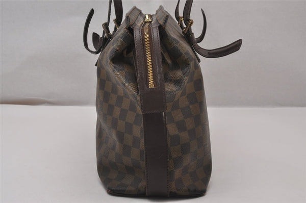 Authentic Louis Vuitton Damier Chelsea Shoulder Tote Bag N51119 LV 9107I