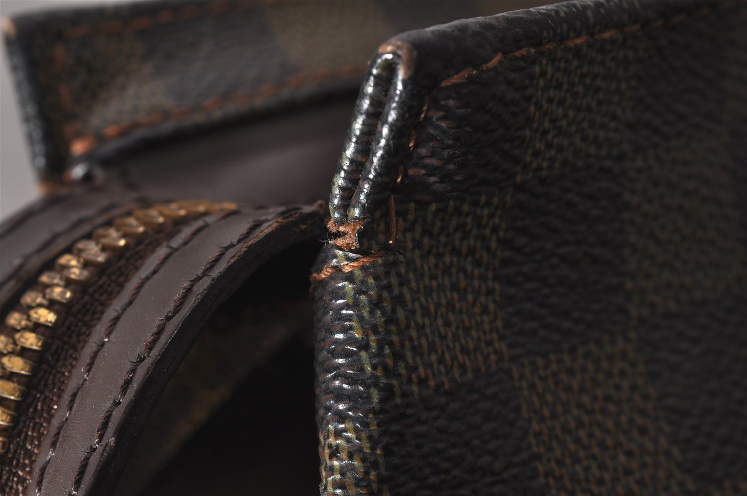 Authentic Louis Vuitton Damier Chelsea Shoulder Tote Bag N51119 LV 9107I