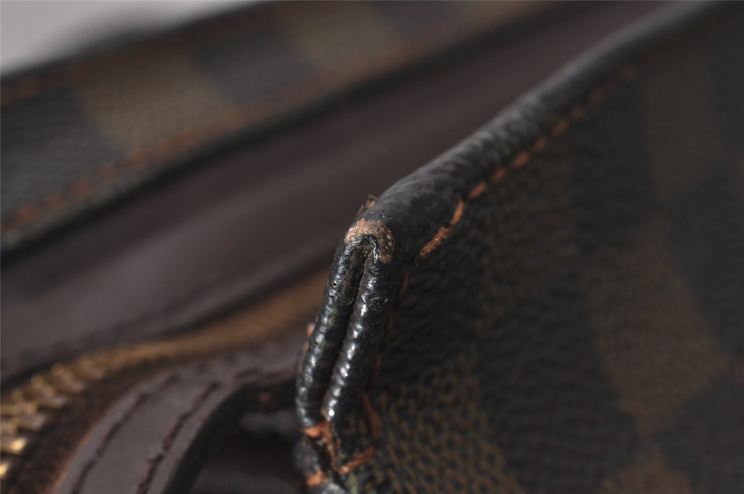 Authentic Louis Vuitton Damier Chelsea Shoulder Tote Bag N51119 LV 9107I