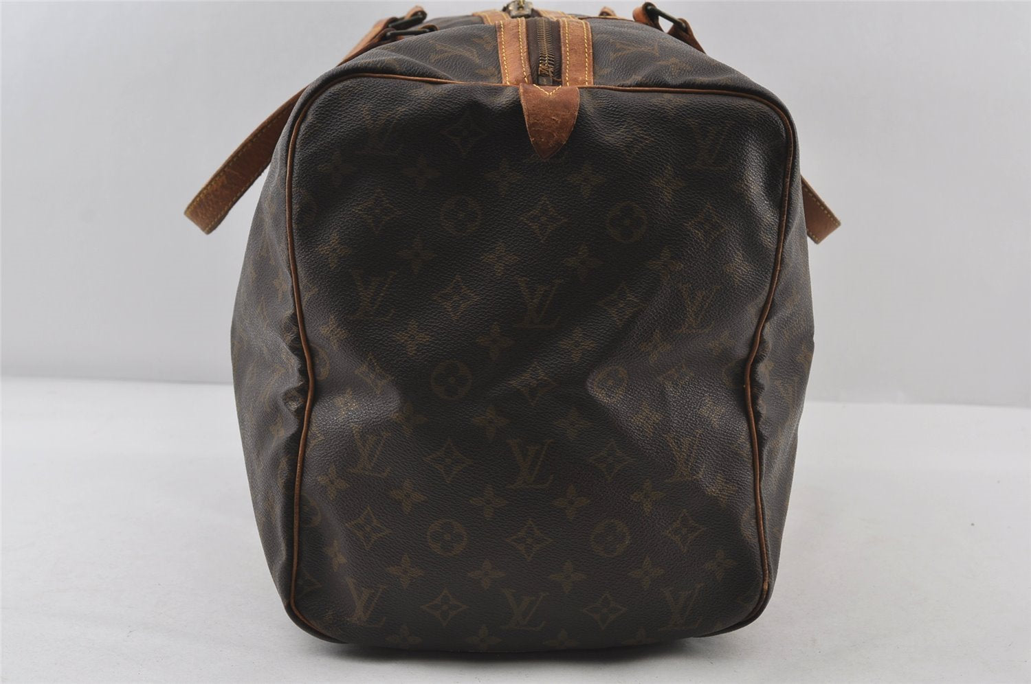 Authentic Louis Vuitton Monogram Sac Souple55 Hand Boston Bag M41622 LV 9108I