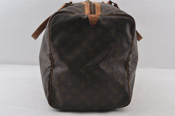 Authentic Louis Vuitton Monogram Sac Souple55 Hand Boston Bag M41622 LV 9108I