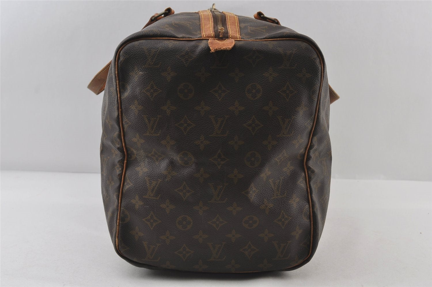 Authentic Louis Vuitton Monogram Sac Souple55 Hand Boston Bag M41622 LV 9108I