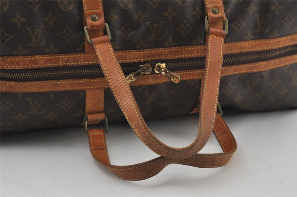 Authentic Louis Vuitton Monogram Sac Souple55 Hand Boston Bag M41622 LV 9108I
