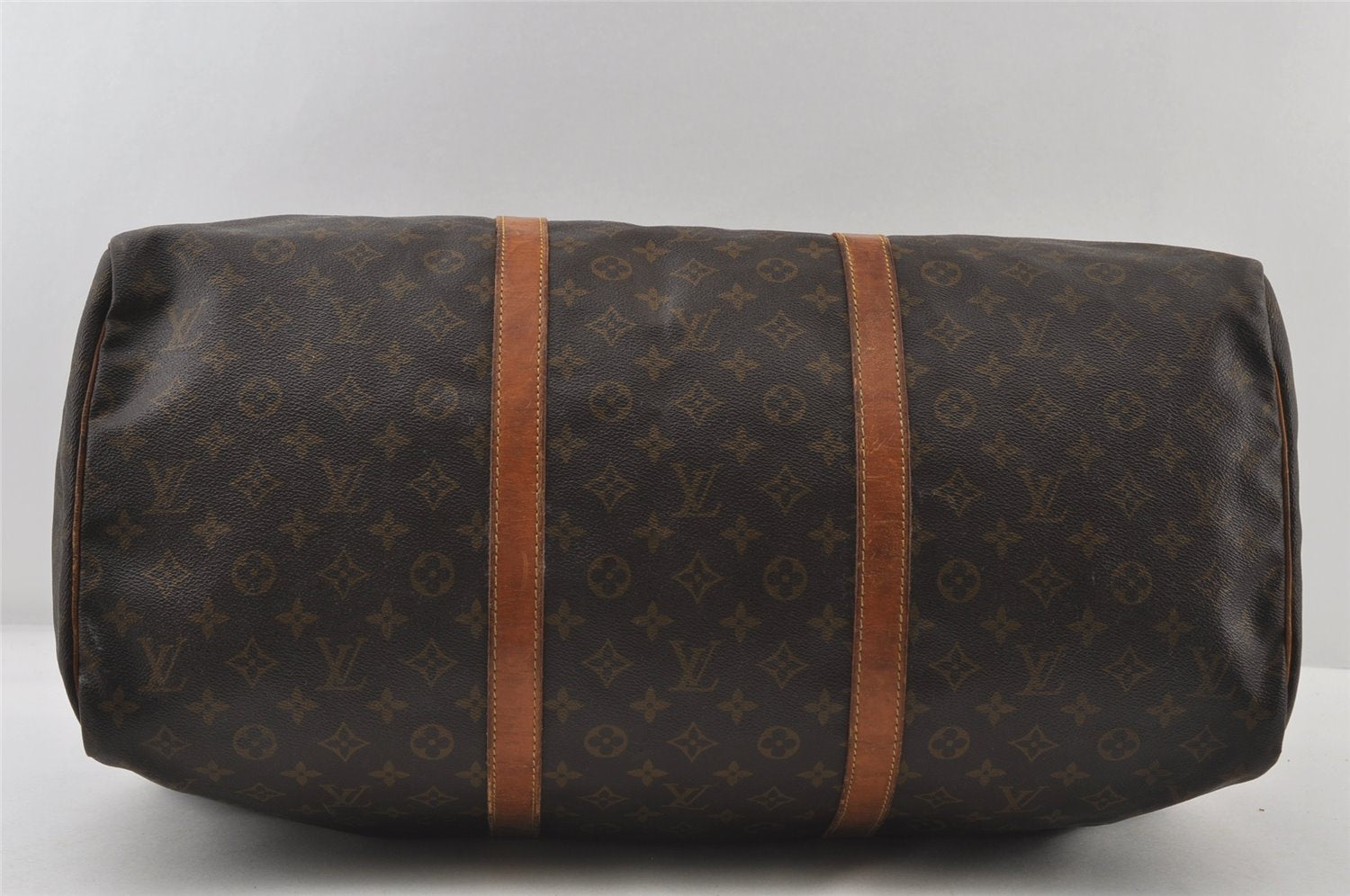 Authentic Louis Vuitton Monogram Sac Souple55 Hand Boston Bag M41622 LV 9108I
