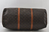 Authentic Louis Vuitton Monogram Sac Souple55 Hand Boston Bag M41622 LV 9108I