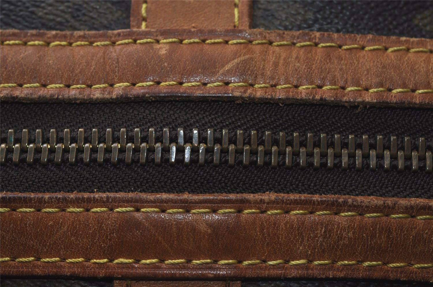 Authentic Louis Vuitton Monogram Sac Souple55 Hand Boston Bag M41622 LV 9108I