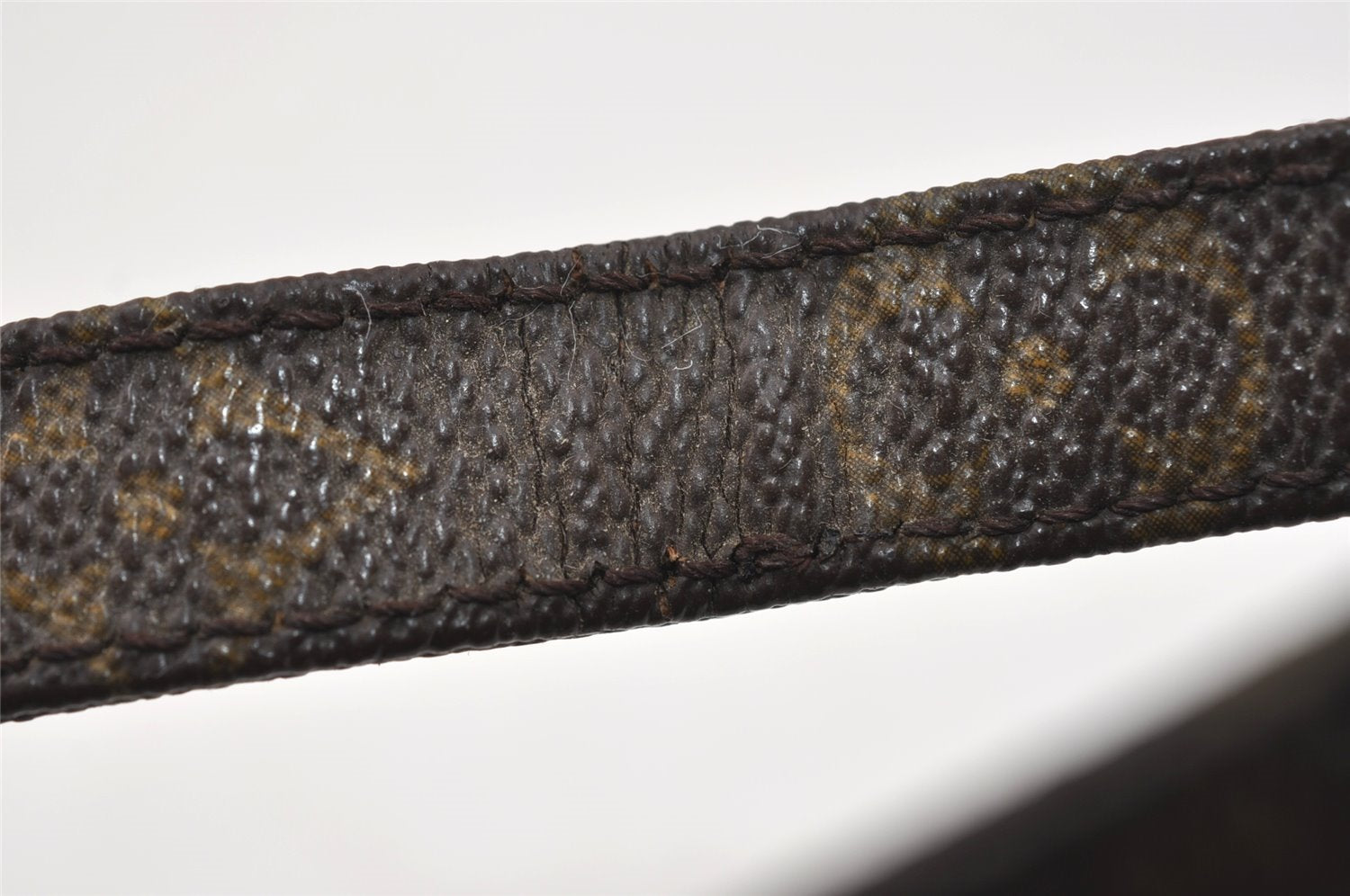 Authentic Louis Vuitton Monogram Marly Dragonne PM M51827 Clutch Hand Bag 9110I