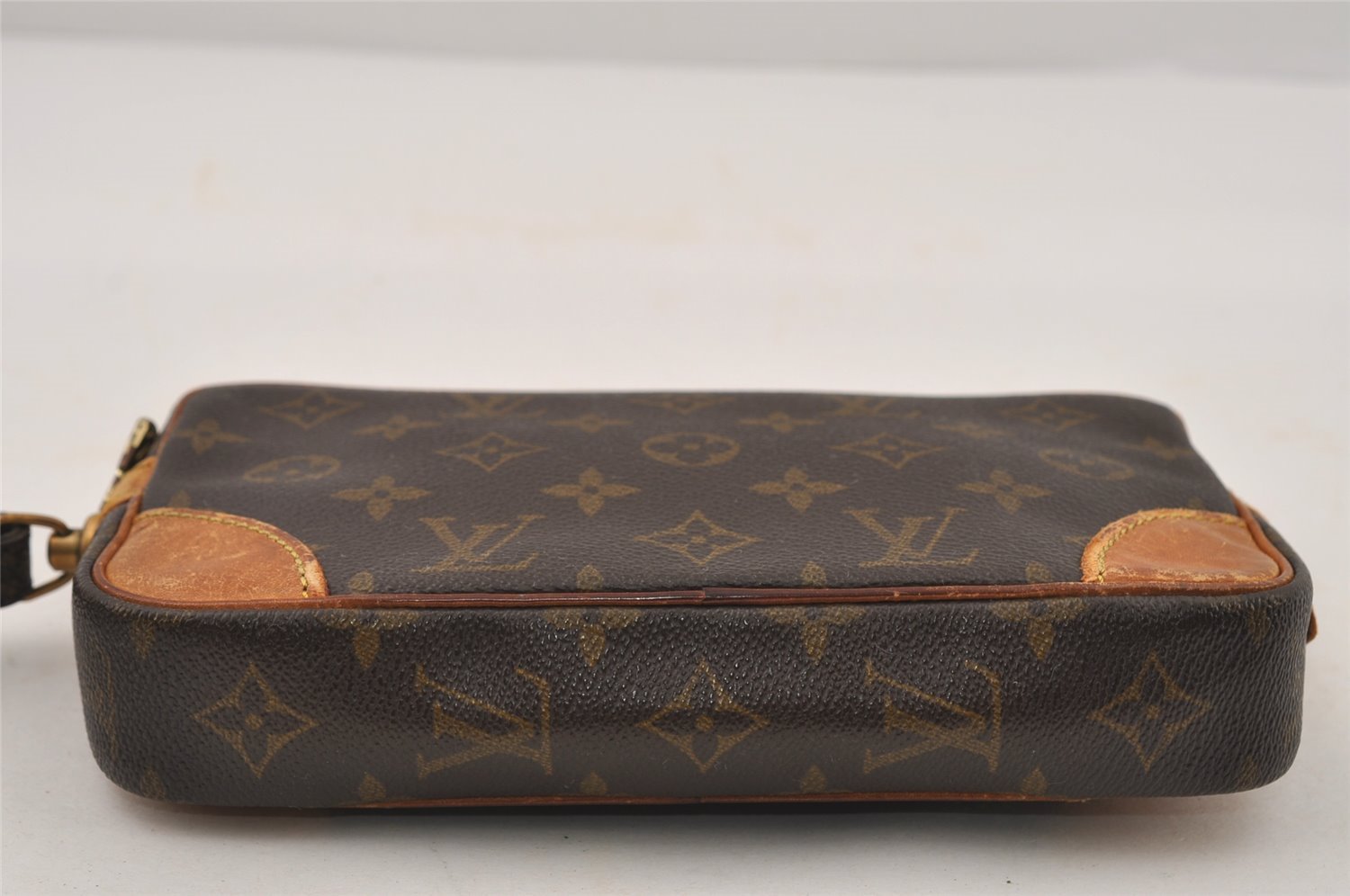 Authentic Louis Vuitton Monogram Marly Dragonne PM M51827 Clutch Hand Bag 9110I