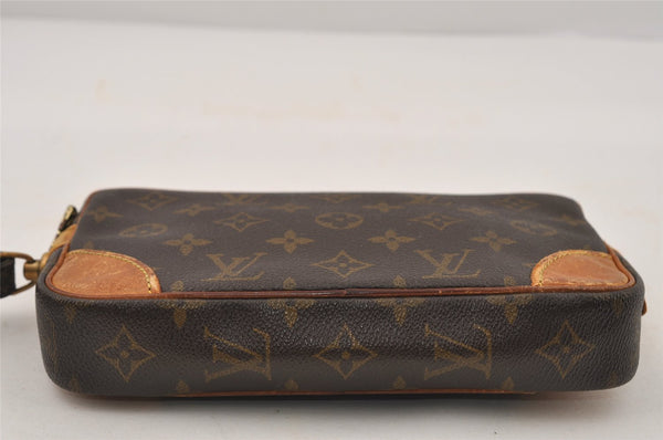 Authentic Louis Vuitton Monogram Marly Dragonne PM M51827 Clutch Hand Bag 9110I