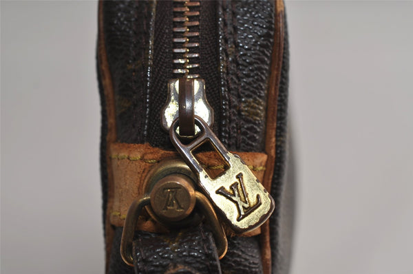 Authentic Louis Vuitton Monogram Marly Dragonne PM M51827 Clutch Hand Bag 9110I