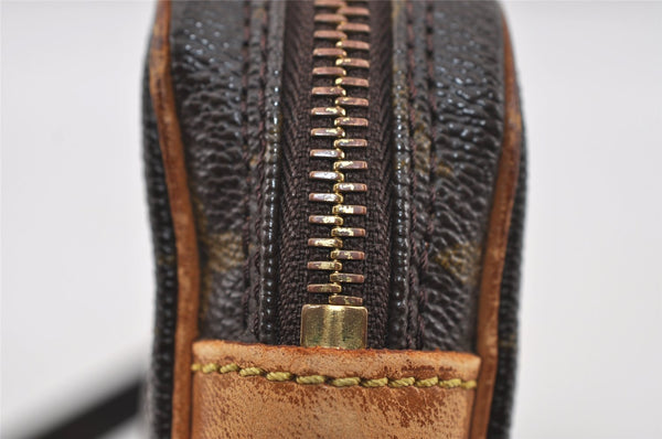 Authentic Louis Vuitton Monogram Marly Dragonne PM M51827 Clutch Hand Bag 9110I