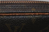 Authentic Louis Vuitton Monogram Marly Dragonne PM M51827 Clutch Hand Bag 9110I