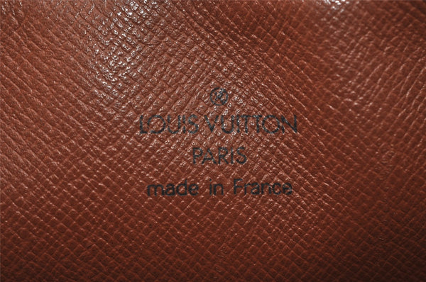 Authentic Louis Vuitton Monogram Marly Dragonne PM M51827 Clutch Hand Bag 9110I