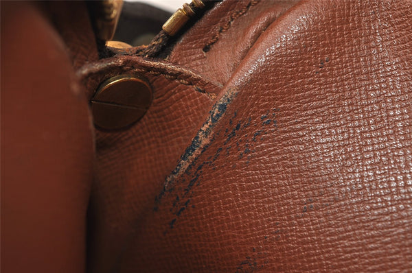 Authentic Louis Vuitton Monogram Marly Dragonne PM M51827 Clutch Hand Bag 9110I